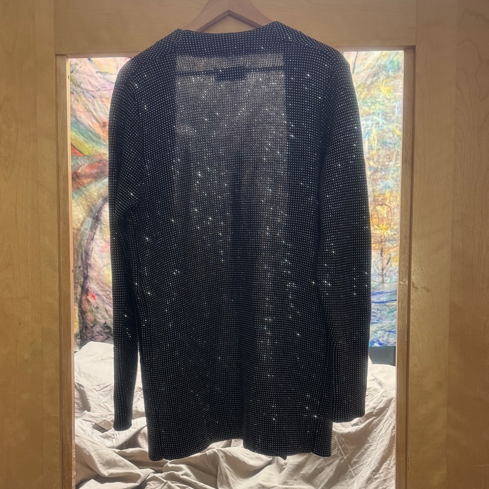 RtA Black and Silver Women's Sweater - Picture 4 of 6